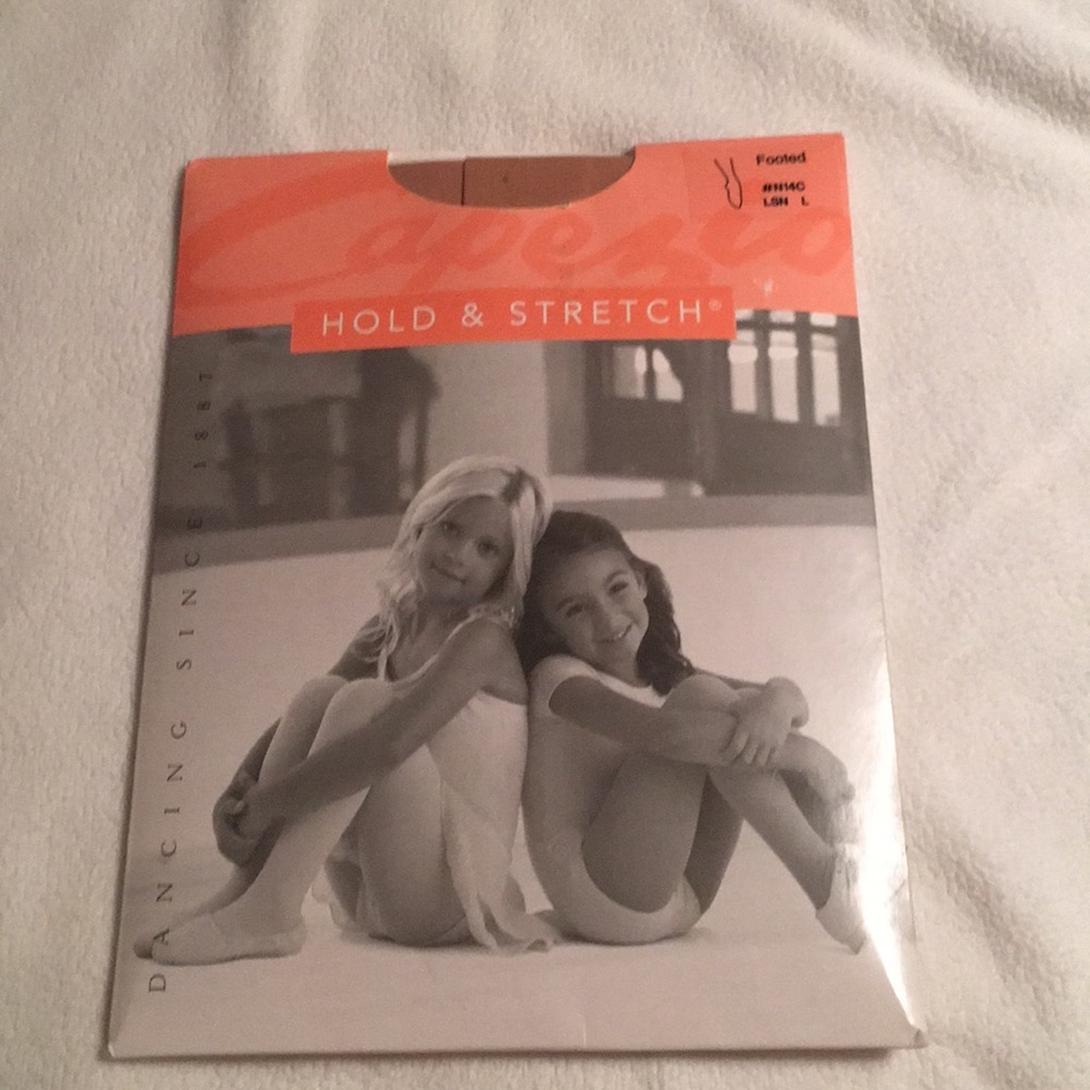 Capezio footed tights